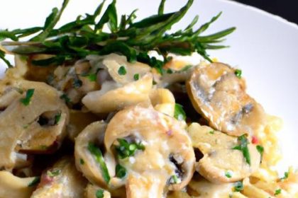 Delicious Creamy Mushroom Pasta: A Gluten-Free Delight