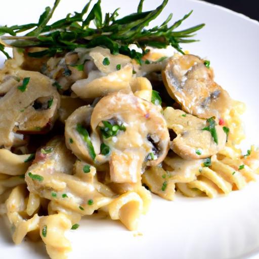 Delicious Creamy Mushroom Pasta: A Gluten-Free Delight