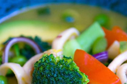 Nourish Your Soul with Hearty Vegetable Noodle Soup Delight