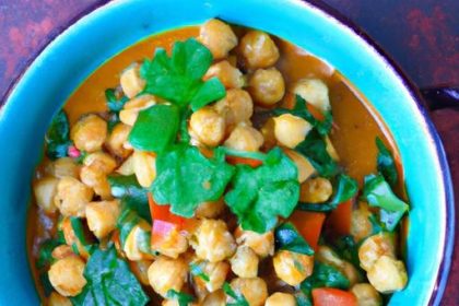 Wholesome Chickpea & Spinach Curry: A Nutritious Delight