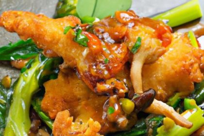 Crispy Oyster Mushroom “Chicken”: A Plant-Based Delight